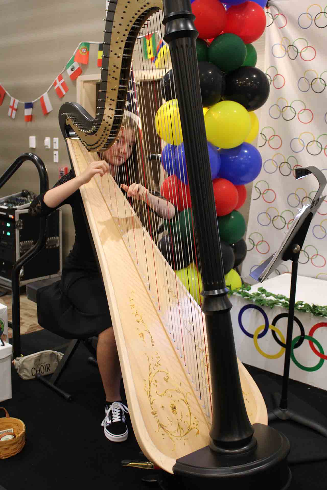2024_Convention_Friday_Night_Entertainment_Alexie_Weaver_Playing_Harp_1 2024_Convention_Friday_Night_Entertainment_Alexie_Weaver_Playing_Harp_1