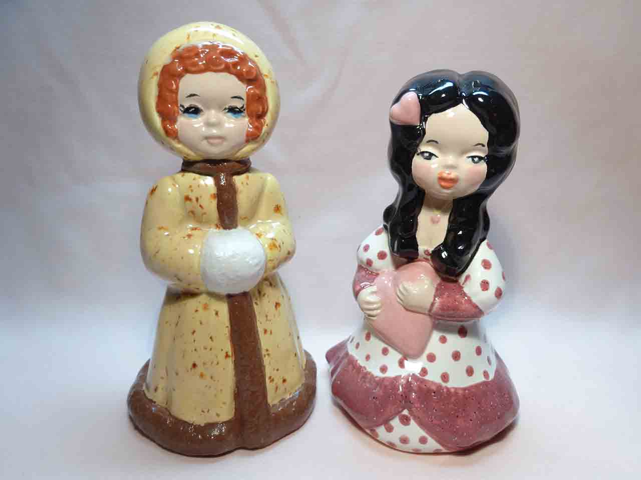 34082 Girls of the month by Jean Grief - salt and pepper shakers
