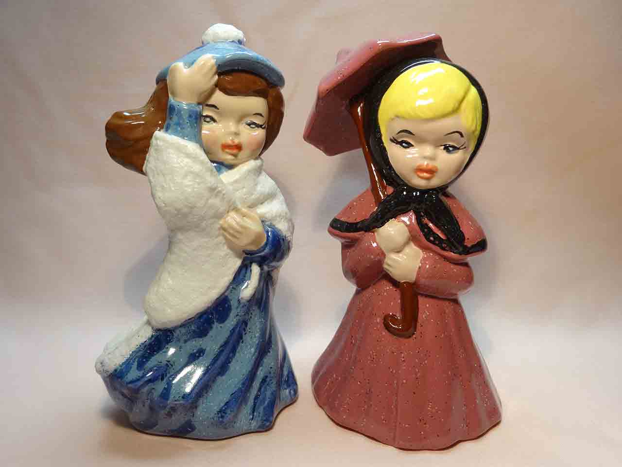 34083 Girls of the month by Jean Grief - salt and pepper shakers
