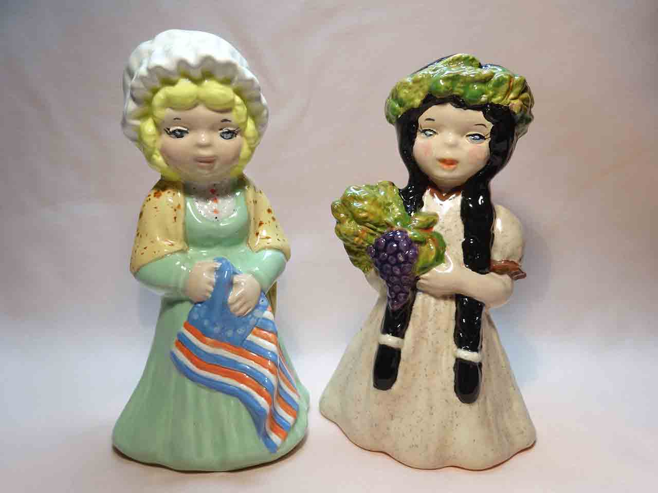 34085 Girls of the month by Jean Grief - salt and pepper shakers