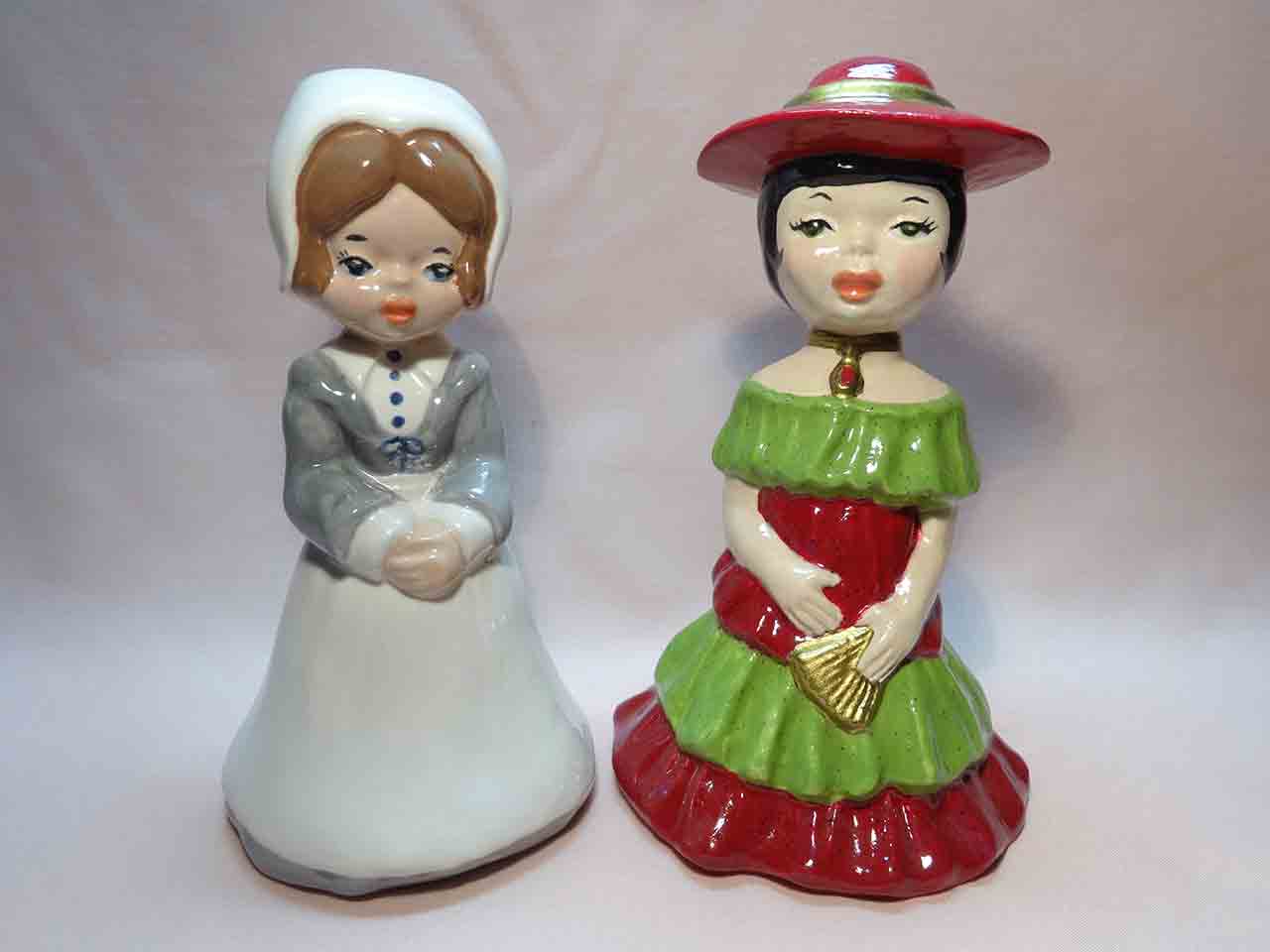 34087 Girls of the month by Jean Grief - salt and pepper shakers