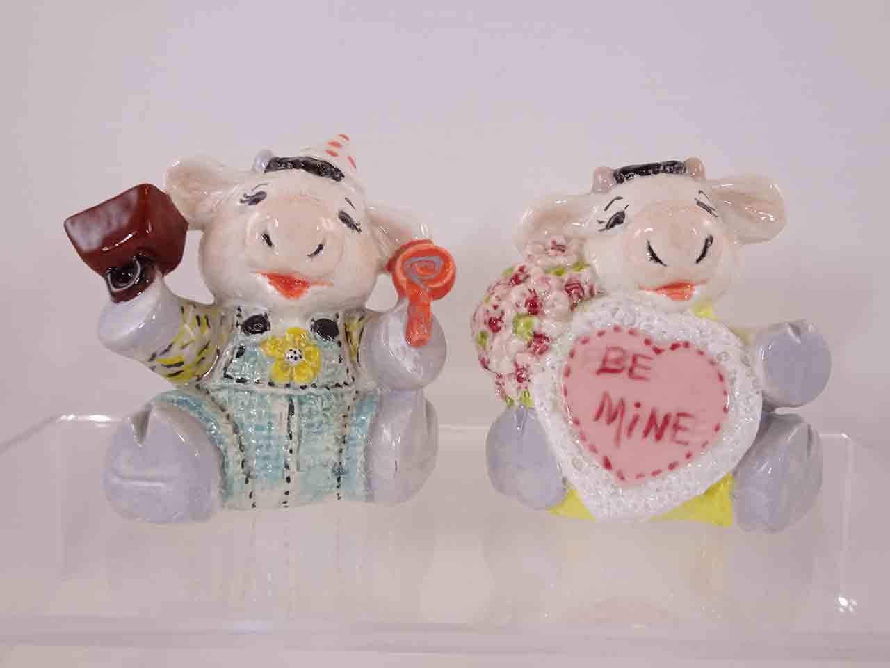 61791 Cows of the month salt and pepper shakers series by Jean Grief