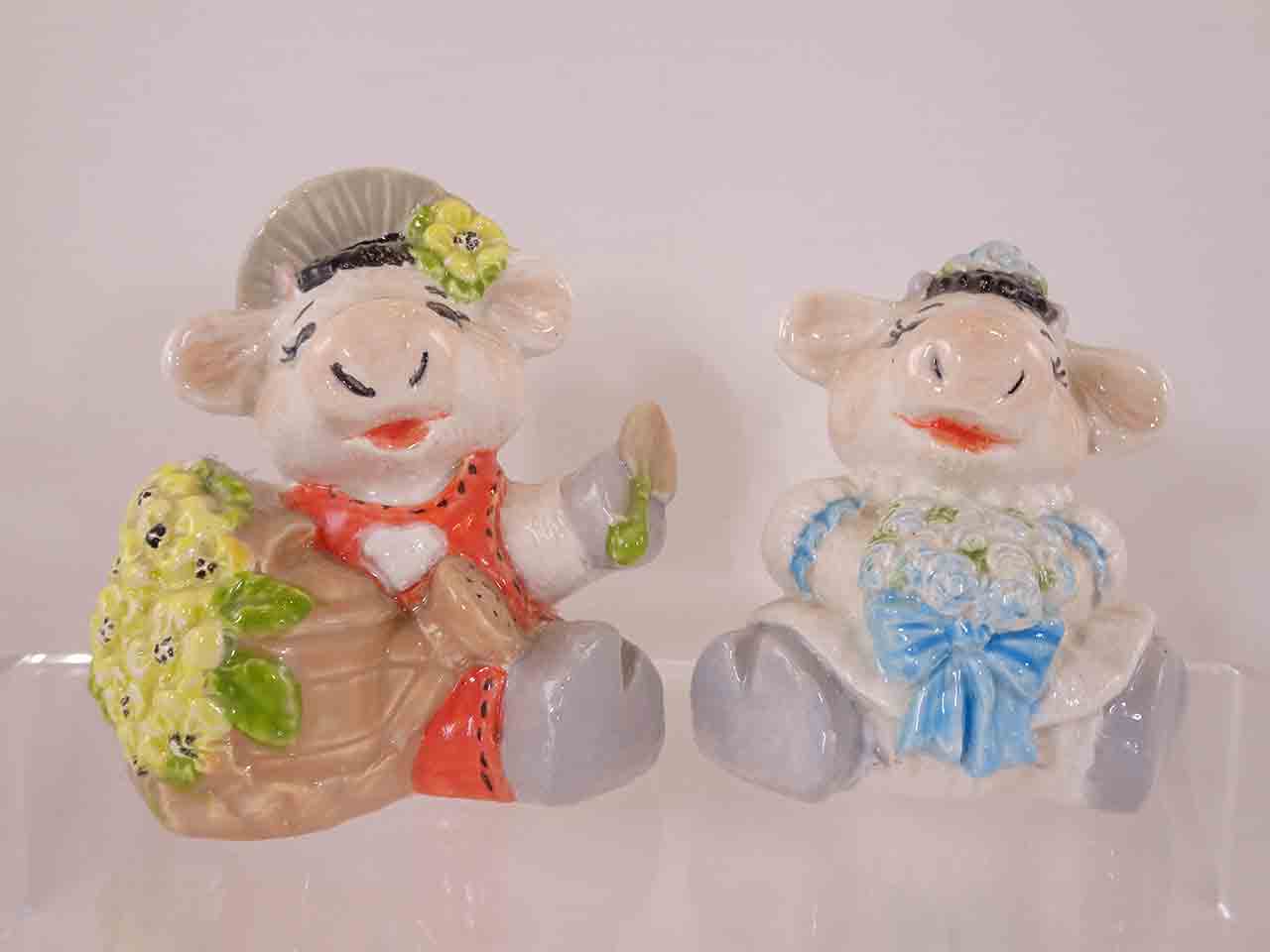 61793 Cows of the month salt and pepper shakers series by Jean Grief