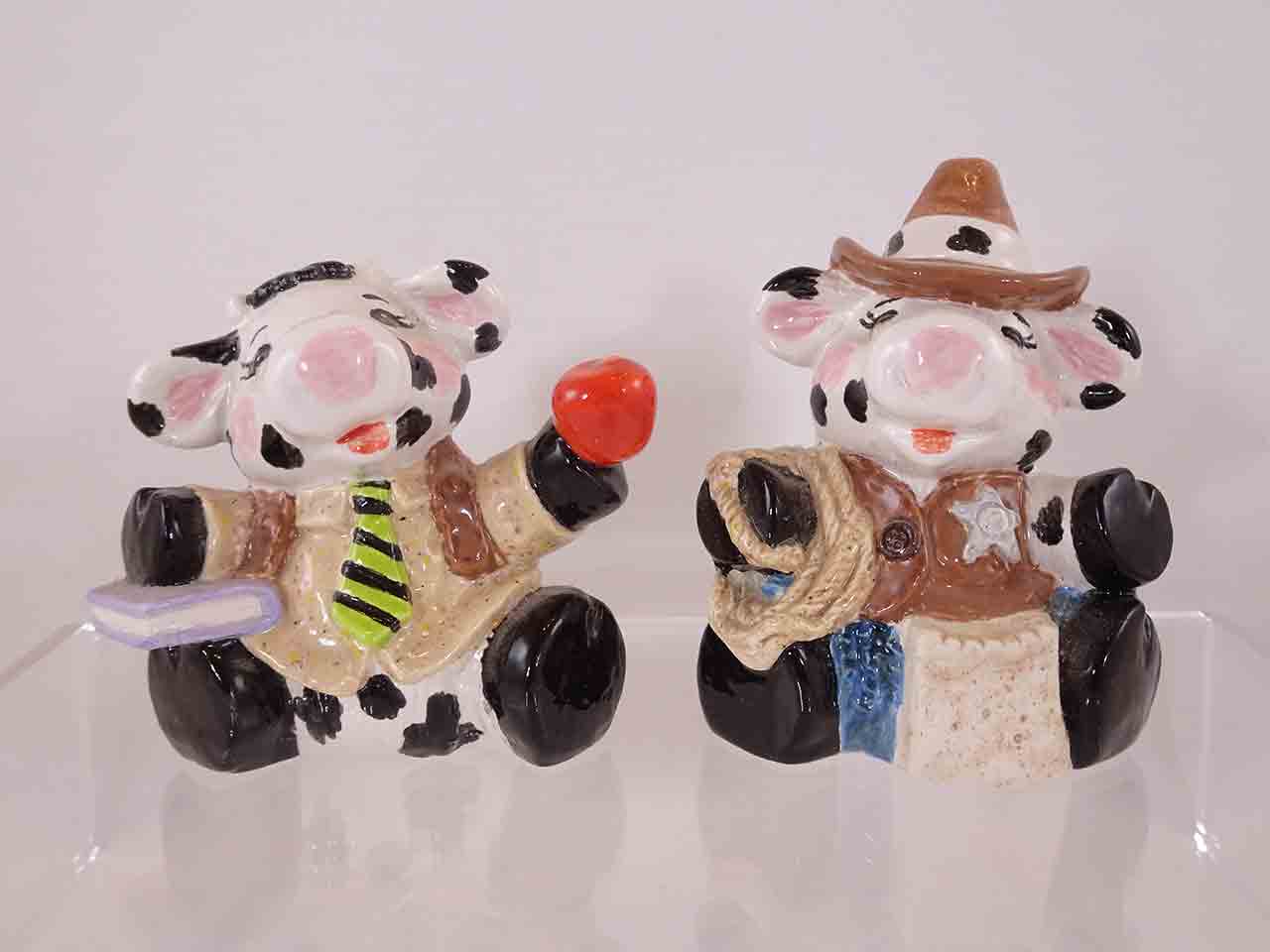 61795 Cows of the month salt and pepper shakers series by Jean Grief