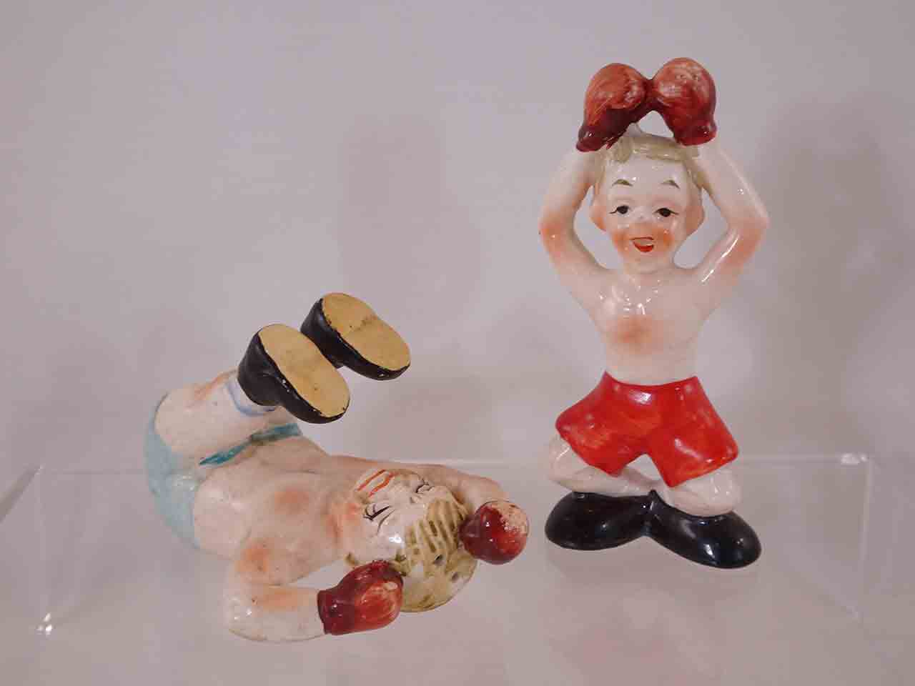 62255 Japan Same Guys Playing Different Sports - boxers salt and pepper shakers