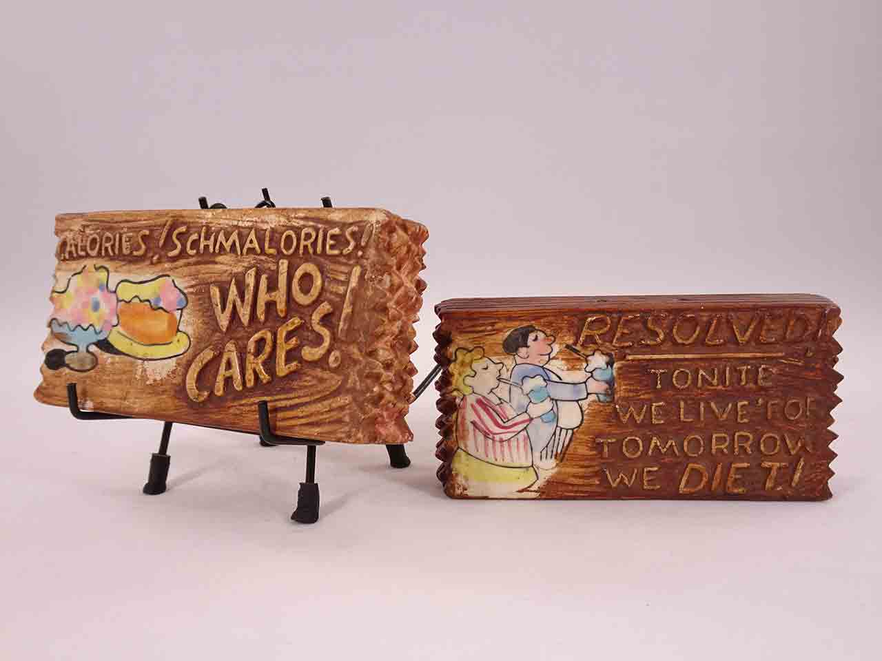 48875 Sayings series salt and pepper shakers