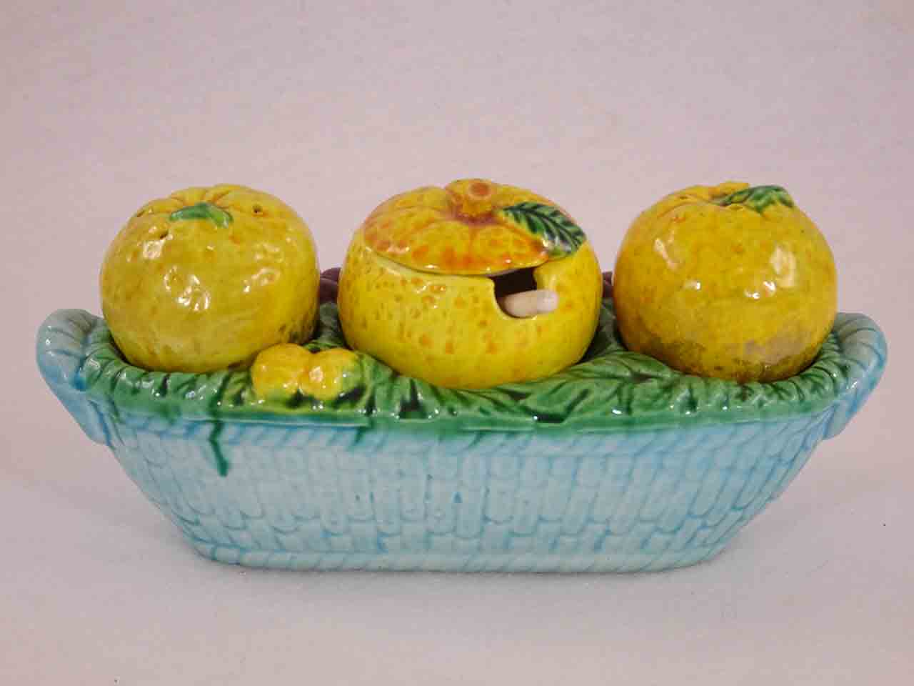 51368 Occupied Japan lemon condiment salt and pepper shakers