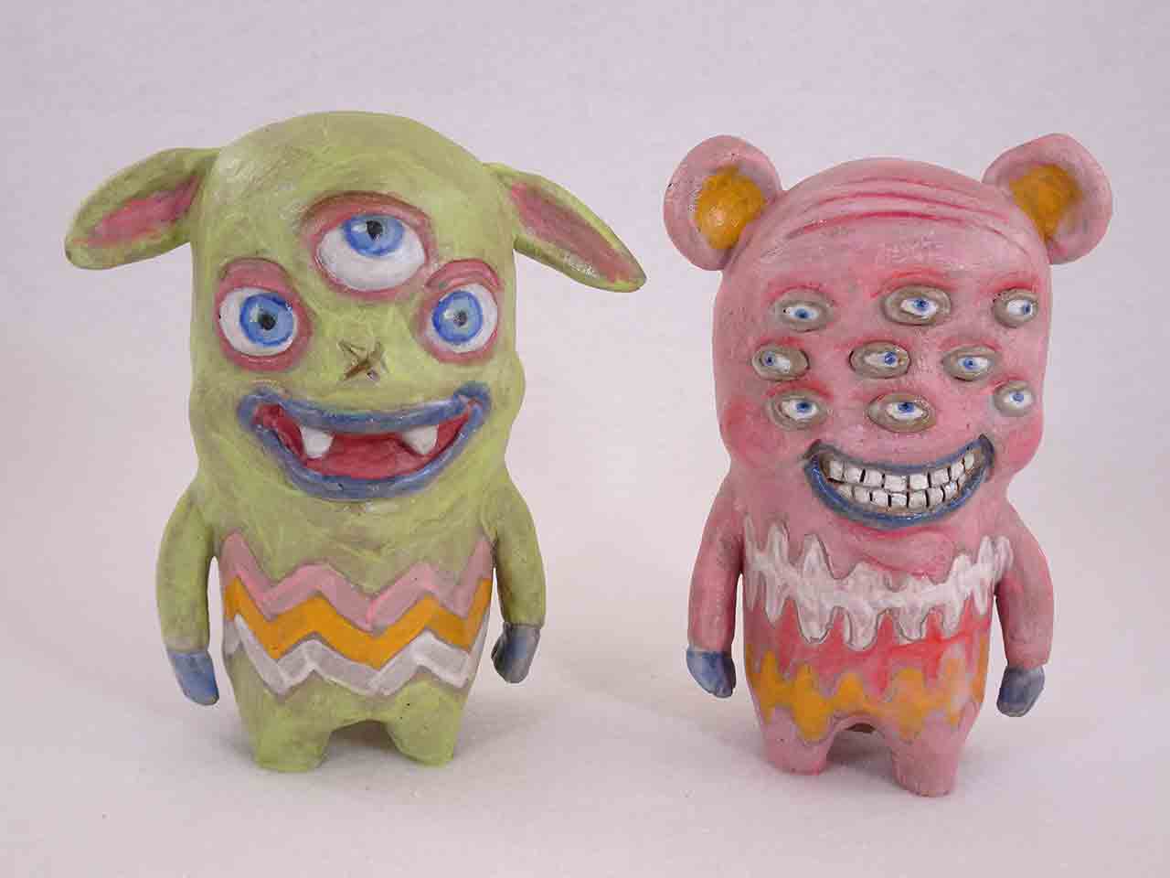 51438 Gimlet & GoGo aliens salt and pepper shakers by Laura Lloyd