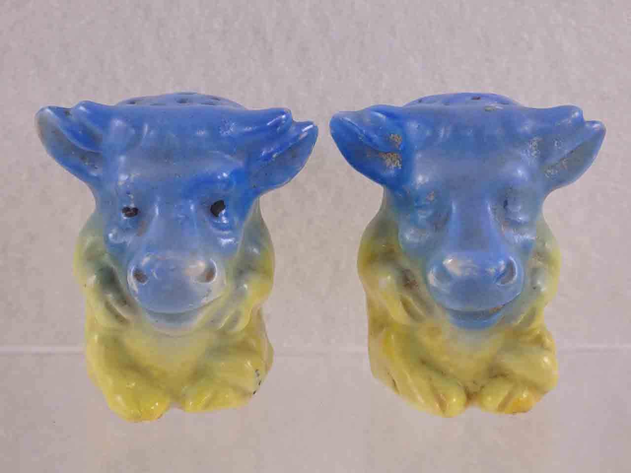 53036 Conta & Boehme cows / bulls from Germany salt and pepper shakers