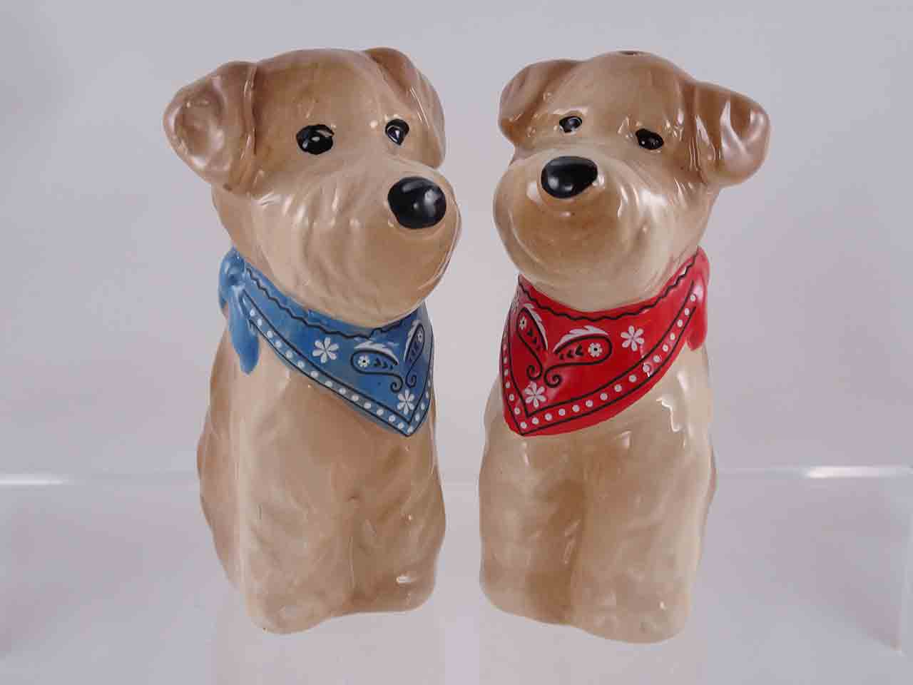 53271 Kennel Collection dog series salt and pepper shakers - Wheaten Terrier