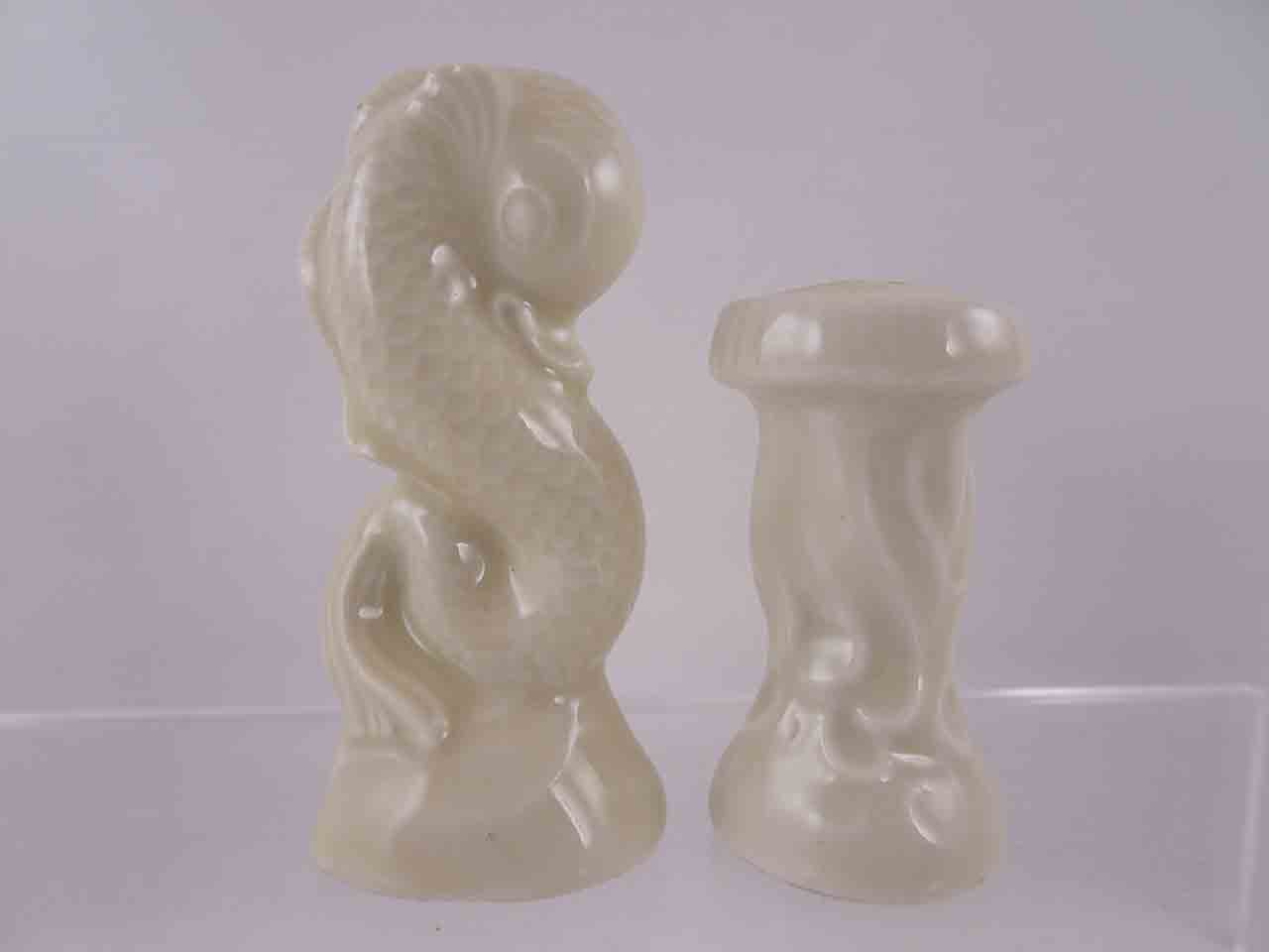 56694 Limoge seahorse / sea serpent salt and pepper shakers