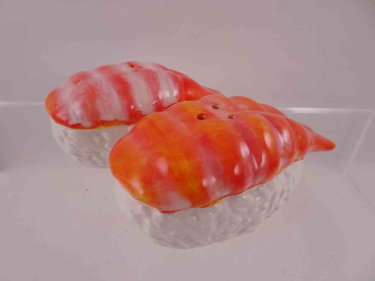 57056 Pacific Giftware sushi salt and pepper shakers