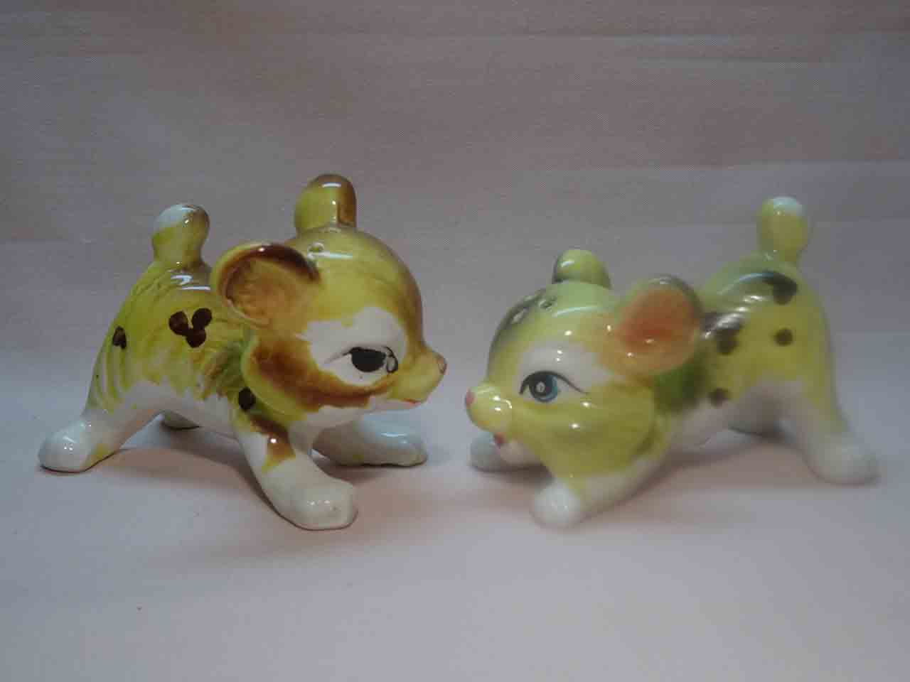 30456 Kreiss animals salt and pepper shakers - bobcats