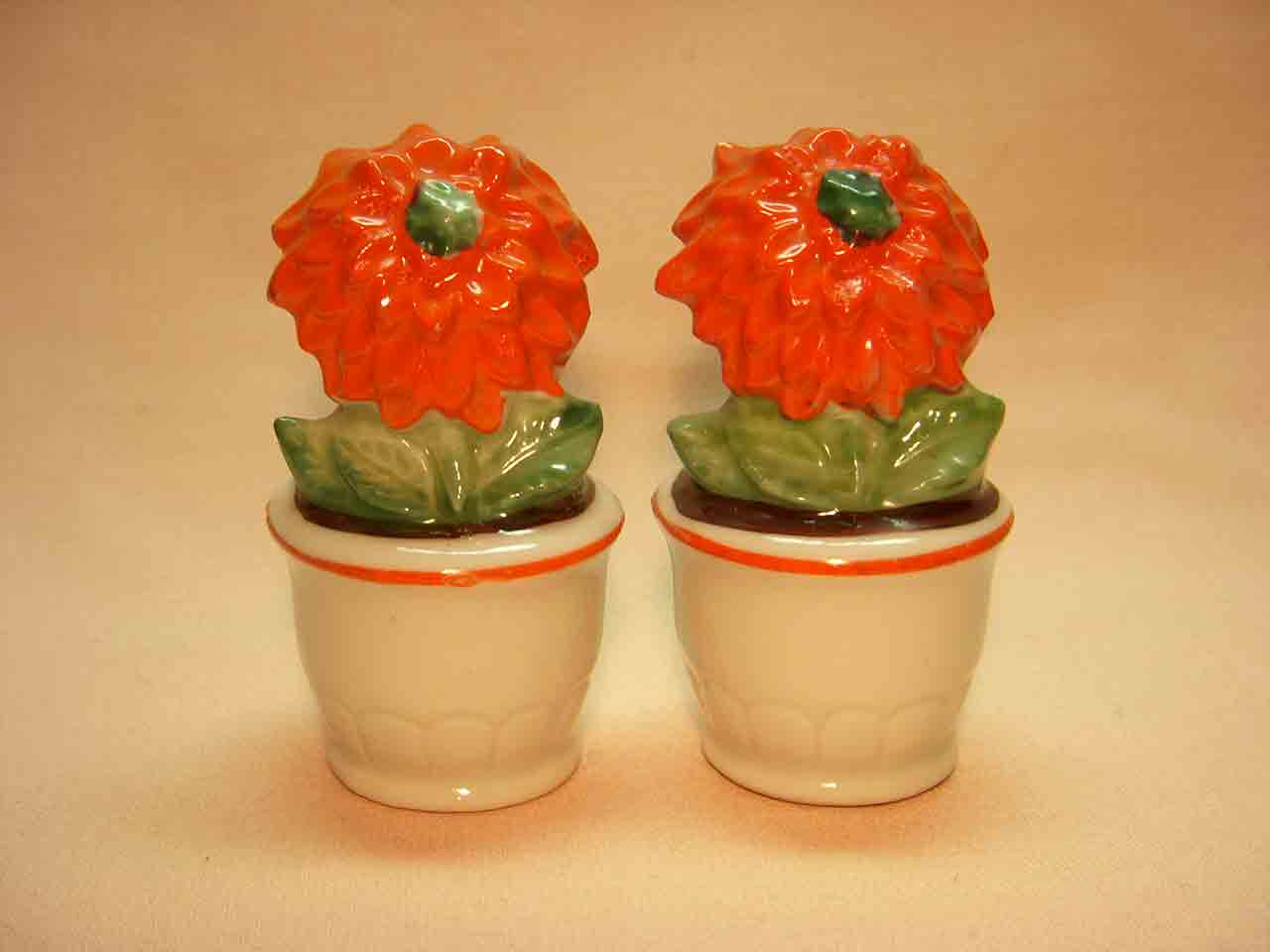 4600 Germany flowers salt and pepper shakers