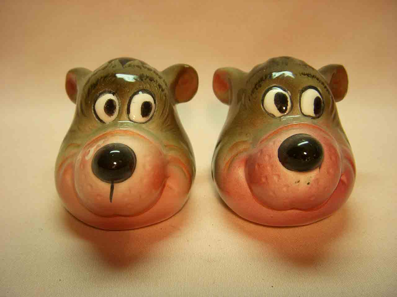 5183 Characters from MGM Studios salt and pepper shakers - Barney Bear