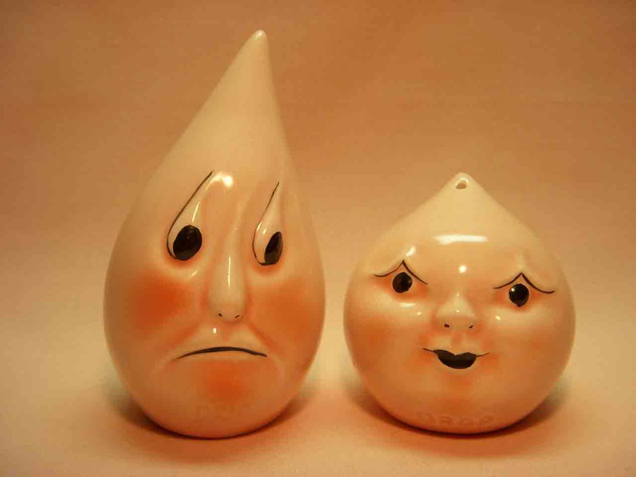 21660 Vallona Starr Drip and Drop salt and pepper shakers