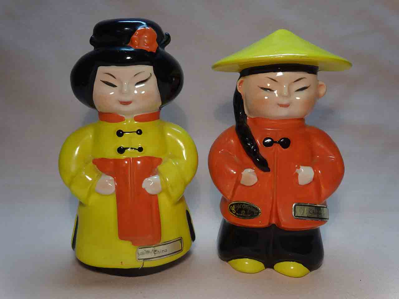 26421 Josef Originals Nationalities salt and pepper shaker series - China